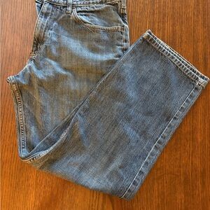 Lee Men's Straight Fit Blue Jeans Size 34x30 EUC!
